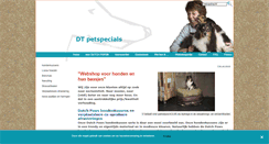 Desktop Screenshot of dtpetspecials.com